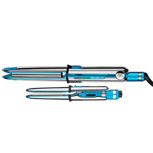 Combo Alisadora optima 3000 1 1/4 pulg nano titanio + optima 2000