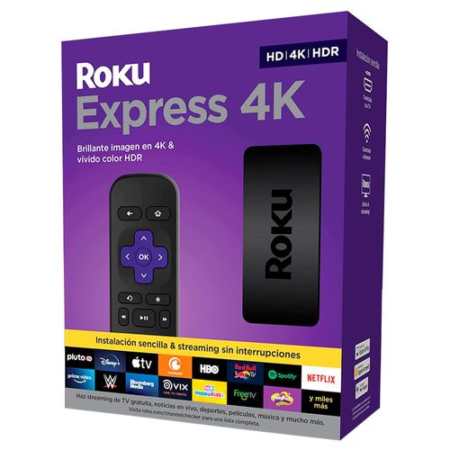 Transmisor multimedia roku express 4k