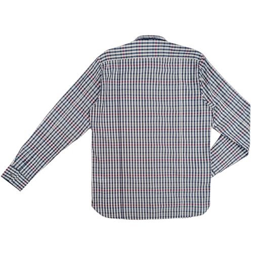 Camisa cuadriculada navy