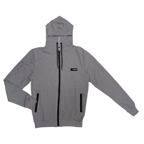 Hoodie gris sólido