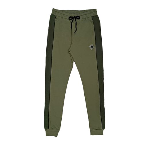 Jogger verde sólido