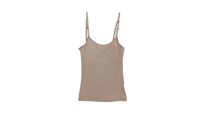 Camiseta tirantes beige hot sale