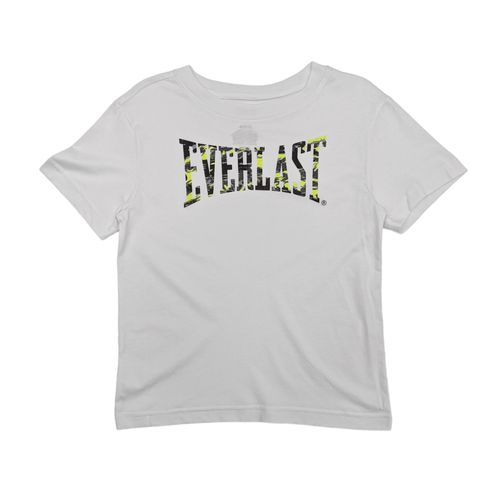 Camiseta blanca estampada