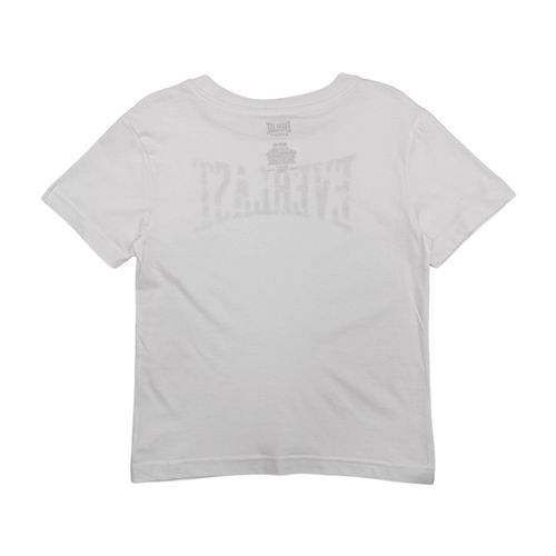 Camiseta blanca estampada