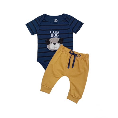Conjunto bicolor con pantalón