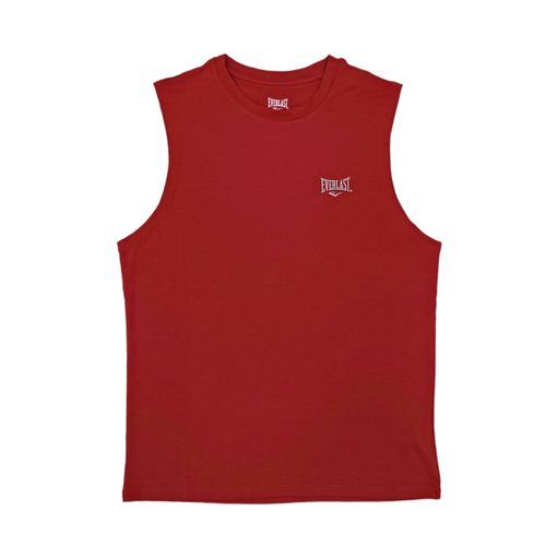 Camiseta sólida roja