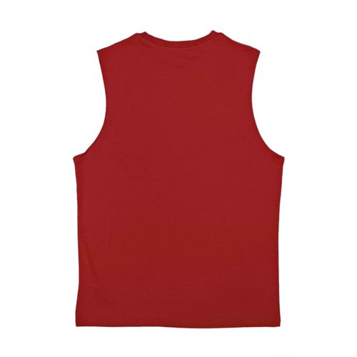 Camiseta sólida roja