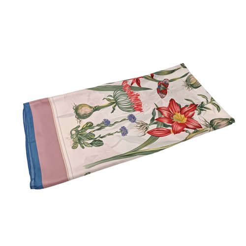 Pañoleta estampada multicolor