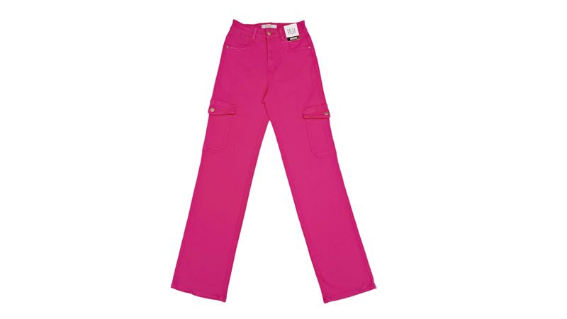 Jeans fucsia on sale