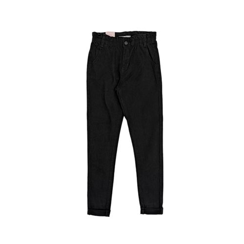 Jogger negro denim sólido