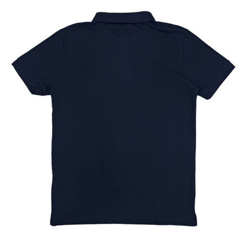 Camisa tipo polo navy sólido