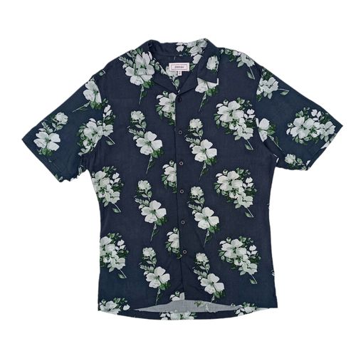 Camisa navy estampada