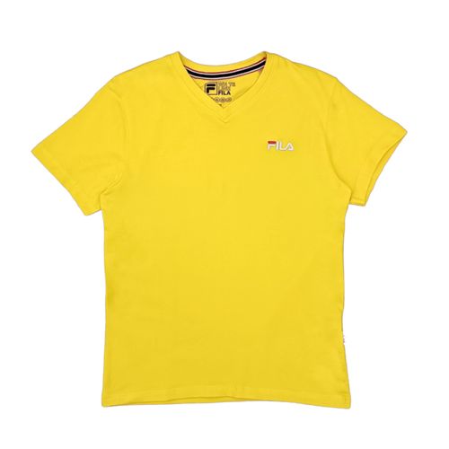 Camiseta sólida amarilla