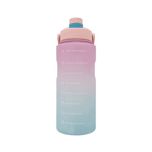 Botella de plástico tie dye