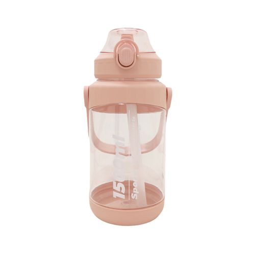 Termo plástico rosa estampado  1500ml