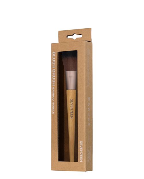 Blush brush bamboo handle