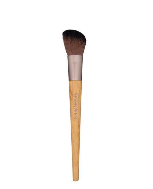 Contour brush bamboo handle