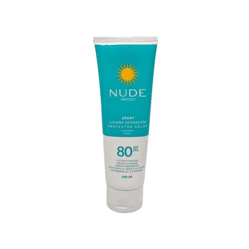 Protector solar SPF80 sensación liviana 120ml