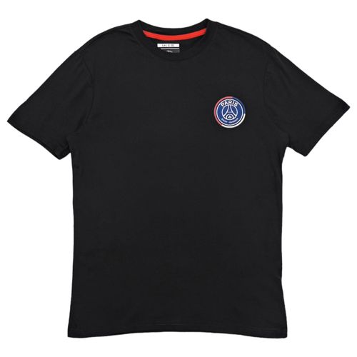 Camiseta estampada PSG negra