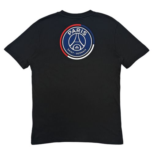 Camiseta estampada PSG negra