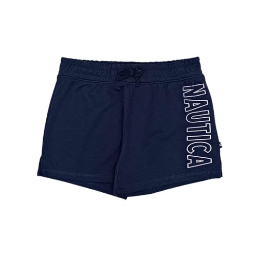 Short navy estampado