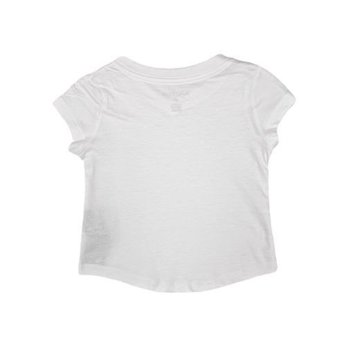 Camiseta blanca cuello V