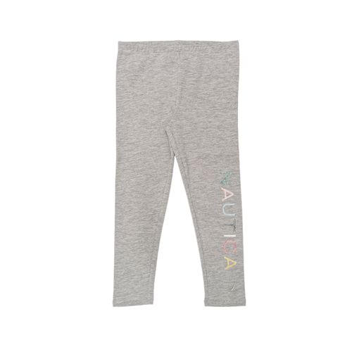 Leggins deportiva gris jaspeada