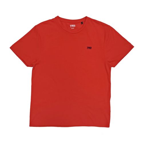 Camiseta roja sólida