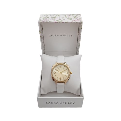 Reloj análogo blanco