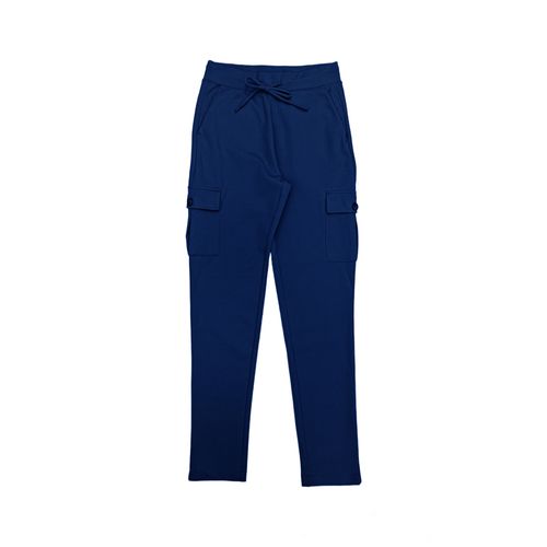 Pantalón jogger navy sólido