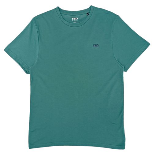 Camiseta verde sólida