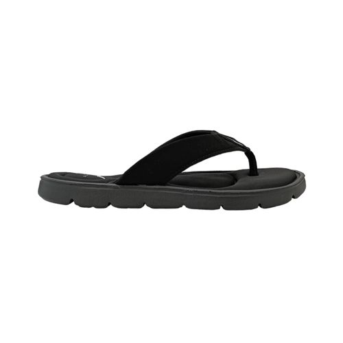 Sandalias casuales negras sólidas