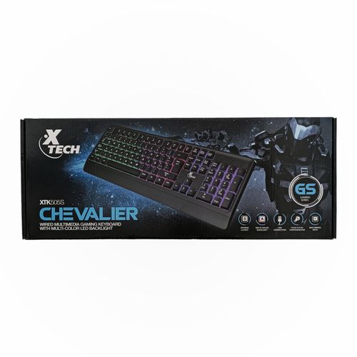 Teclado Gaming RGB Alámbrico XTK505S