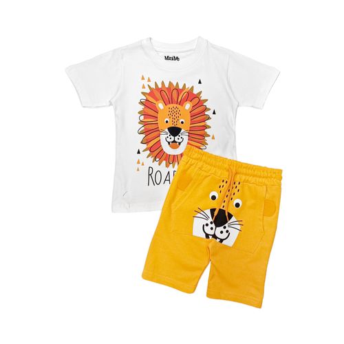 Conjunto blanco de león