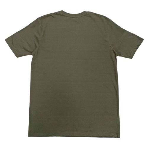 Camiseta gris estampada