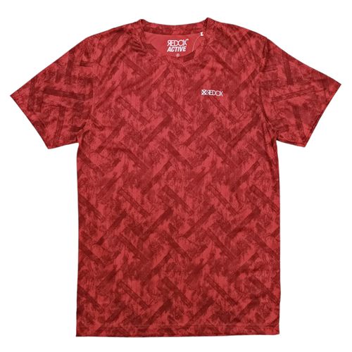 Camiseta sólida roja