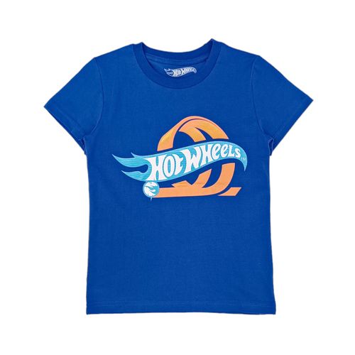 Camiseta azul Hot Wheels