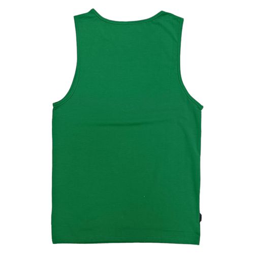 Tank top verde estampado