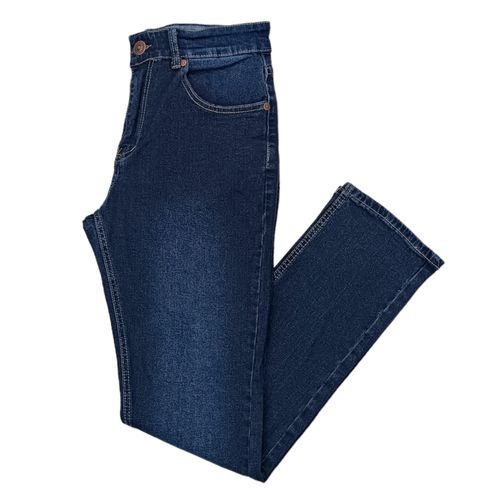 Slim jeans azul oscuro lavado