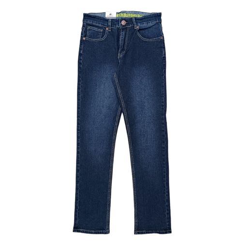 Slim jeans azul oscuro lavado