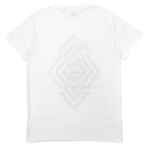 Camiseta blanca estampada