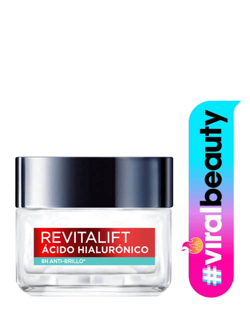 Gel Crema Anti-Brillo L'oréal París Acido Hialuronico 50ml