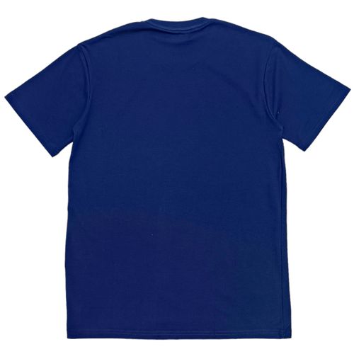 Camiseta azul sólida