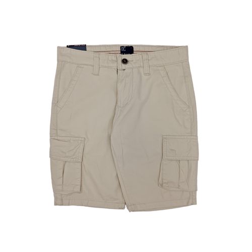 Short cargo beige sólido