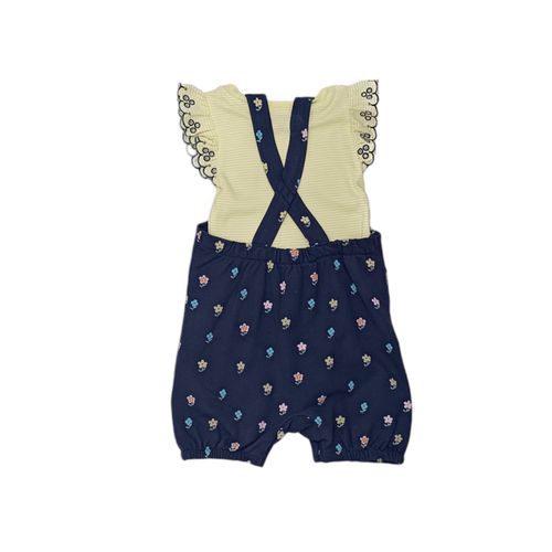 Conjunto romper bicolor estampado