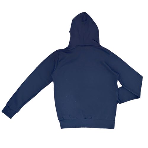 Hoodie azul sólido