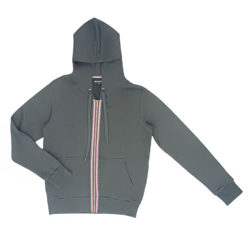 Hoodie gris sólido