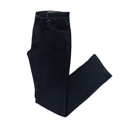 Jeans slim navy sólido