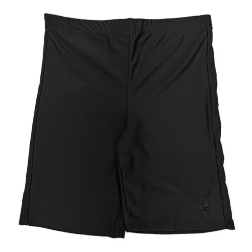 Short deportivo negro sólido