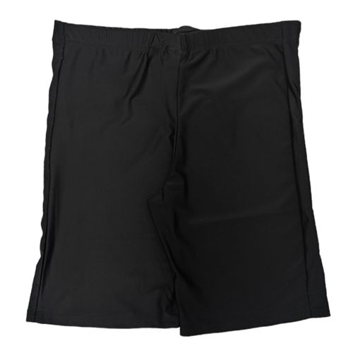 Short deportivo negro sólido